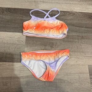 Kids Swimwear Set in Orange and Purple wonder nation sz 5T
